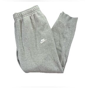 Nike Sportswear Club Fleece Jogger Sweatpants Men's Large Gray Pockets Y2K